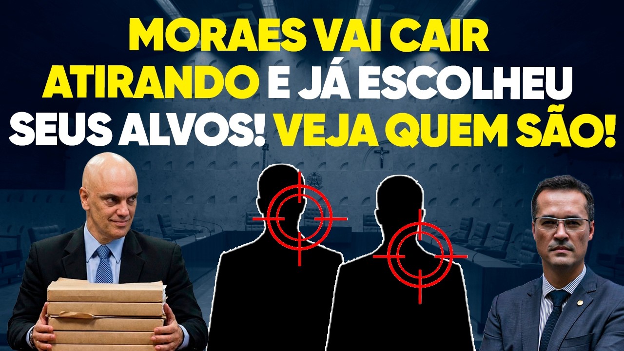 Moraes vai CAIR ATIRANDO e já escolheu seus ALVOS! Veja quem são!