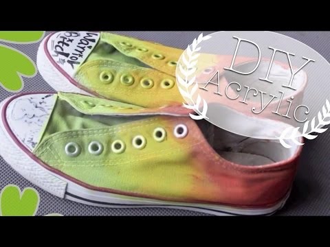 how to dye converse