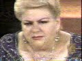 paquita la del barrio canta con su hermana en vivo