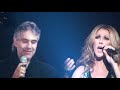 Celine Dion \"The Prayer\" with Andrea on Video MSG, NY