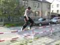 Agrressive roller skating