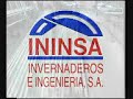 ININSA, Fabricante de invernadero