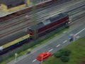 Ludmilla BR232 Russendiesel mit Interzonen-Zug (LOXX Berlin)