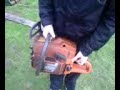 Shane vs Husqvarna 268 chainsaw pt2 Shane vs Husqvarna 268 chainsaw pt2