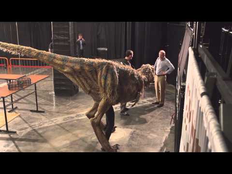 YouTube: un dinosaurio aterró a varias estrellas de la NBA