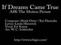 If Dreams Came True - Piano
