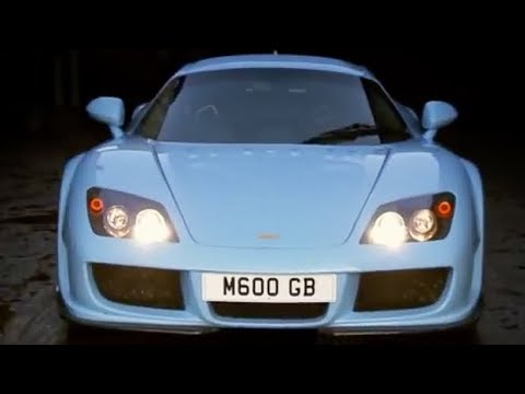 Noble M600 - Jeremy Clarkson heads out on to the Top Gear test track in a new British supercar, the sensationally fast and sensationally expensive Noble M600. Go to http:...