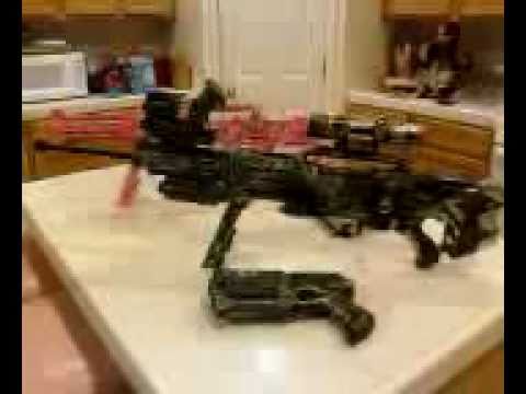 how to paint nerf longstrike cs-6