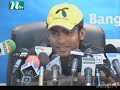 Bangladesh V Newzealand 9.10.08 reaction of captain n coach Bangladesh V Newzealand 9.10.08 reaction of captain n coach