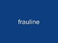 frauline - victor wood frauline - victor wood