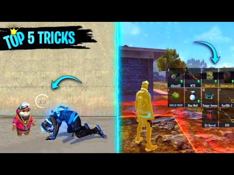 TOP 5 NEW SECRET TIPS & TRICKS IN FREE FIRE 2021 - FREE FIRE TRICKS