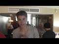 Justin Bieber's message to Olivia