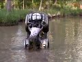 YAMAHA GRIZZLY 700 FI WHEELIES IN THE MUD (G.Y.)
