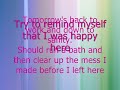 Dido - Sand in my shoes with lyrics Dido - Sand in my shoes with lyrics