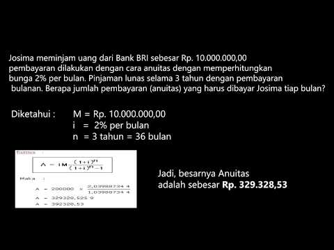 Contoh Soal Anuitas Blog Pendidik