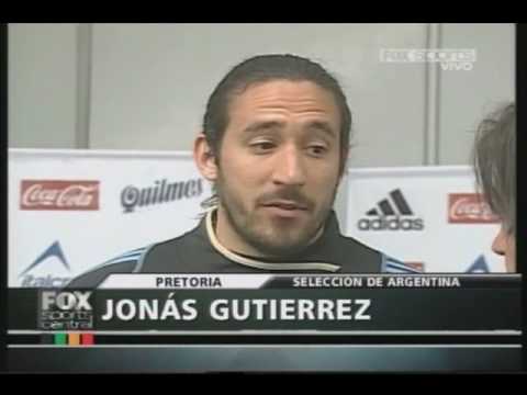 Algunas Declaraciones de Jonás Gutiérrez