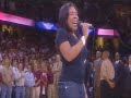 Melinda Doolittle singing National Anthem