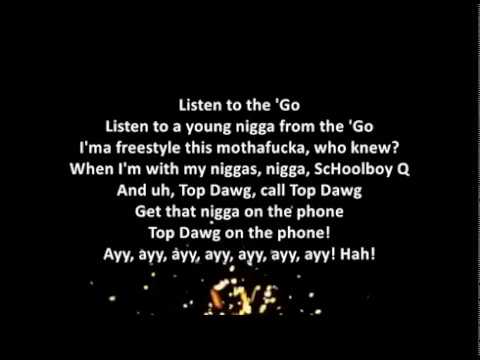 That Part - Schoolboy Q ft Kanye West Lyrics + audio