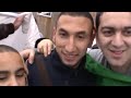 - Algerie - Nadir Belhadj a la sortie après la match contre Burnley