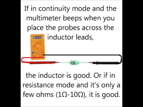 how to measure inductor mh