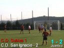 Subiza 1 - San Ignacio 0
