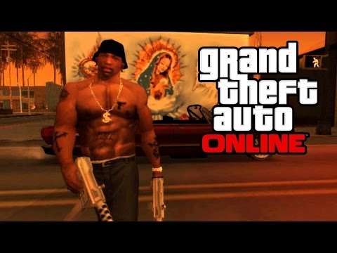 GTA 5 Online - Secret CJ Easter Egg! GTA San Andreas
