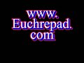 Euchre Score Sheet