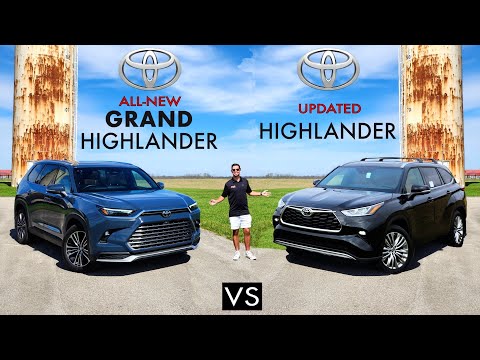 worth the upgrade 2024 toyota grand highlander vs 2024 toyota highlander comparison