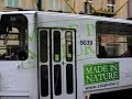 Tramvaj KT8D5 ev. č. 9039 s CVR na zastávce Karlínské náměstí