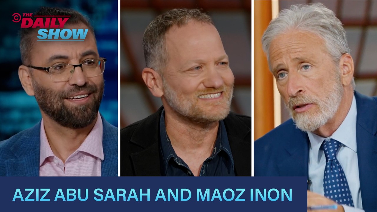 Aziz Abu Sarah and Maoz Inon – “The Future Is Peace” | The Daily Show