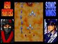Aero Fighters (1P + 2P teamwork) gameplay and ending