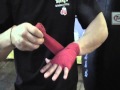 How to wrap your hands for kickboxing in Cranston, Rhode Island