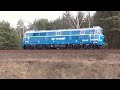 ST45-03 (na bazie SU45-254) tego samego dnia przedpołudniem stała jeszcze w PESA. Uchwycona za stacją Maksymilianowo. Malowanie PKP Cargo. Maksymilianowo 30.03.2010r.