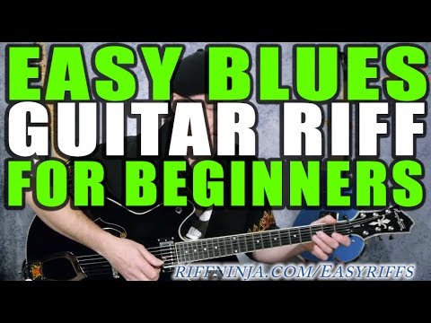 how to easy guitar riffs