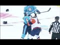 Deryk Engelland vs Tim Jackman Nov 27, 2009