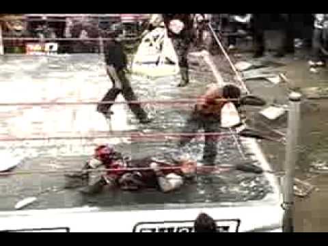 El VIDEO MAS SANGRIENTO DE LUCHA LIBRE.