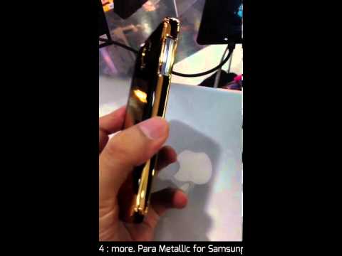 Galaxy S4 : more. Para Metallic for Samsung Galaxy S4 Mercury Polycarbonate Plastic Hard-Shell sk...