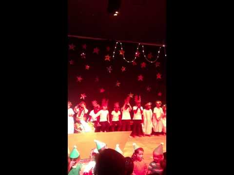 Gal performing in the show