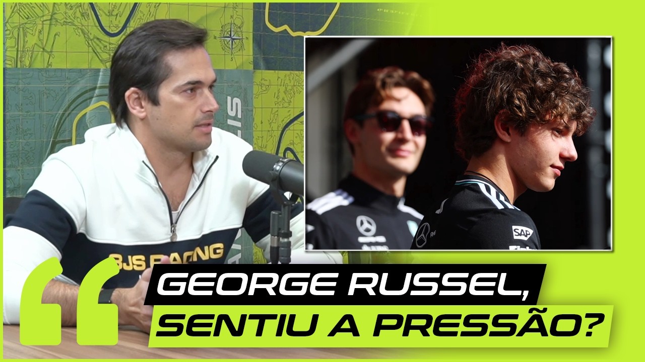 Kimi Antonelli e George Russell: o que está acontecendo na Mercedes? #cortes #pelaspistaspodcast