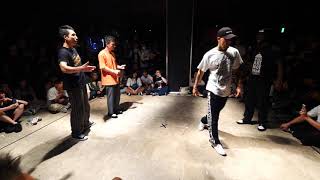 Ness & Poppin C vs Boogie GUSh (Takuya & キャメル) – WDC 2019 POPPIN’ BEST16