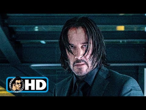 JOHN WICK 3 Movie Clip - Glass Room Fight (2019) Keanu Reeves