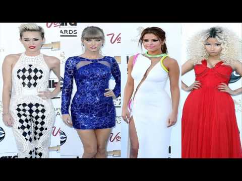 Billboard Music Awards 2013: Miley Cyrus, , Selena Gomez, Nicki Minaj on Blue Carpet