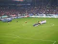 Heerenveen - NEC, opkomst en Fries volkslied Heerenveen - NEC, opkomst en Fries volkslied