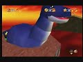 Gameshark code: Mario rides Dorrie in Lethal lava land