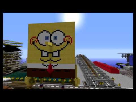 how to build a krusty krab in minecraft