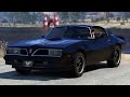 Pontiac Trans Am 1977 3.0 для GTA 5 видео 4