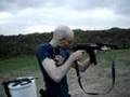 Andrew The Mangler Shootin' a Norinco AK in 5.56X45mm