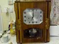 FRENCH VEDETTE DUAL CHIME WALL CLOCK WESTMINSTER AVE MARIA