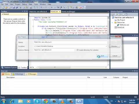 how to make patch in vb