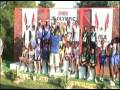 Khalfani Muhammad 2008 USATF Junior Olympic 4x100 Meter Relay Finals. Anchor leg